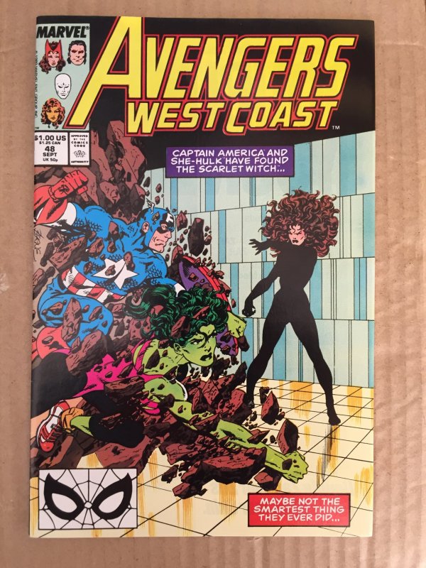 Avengers West Coast #48