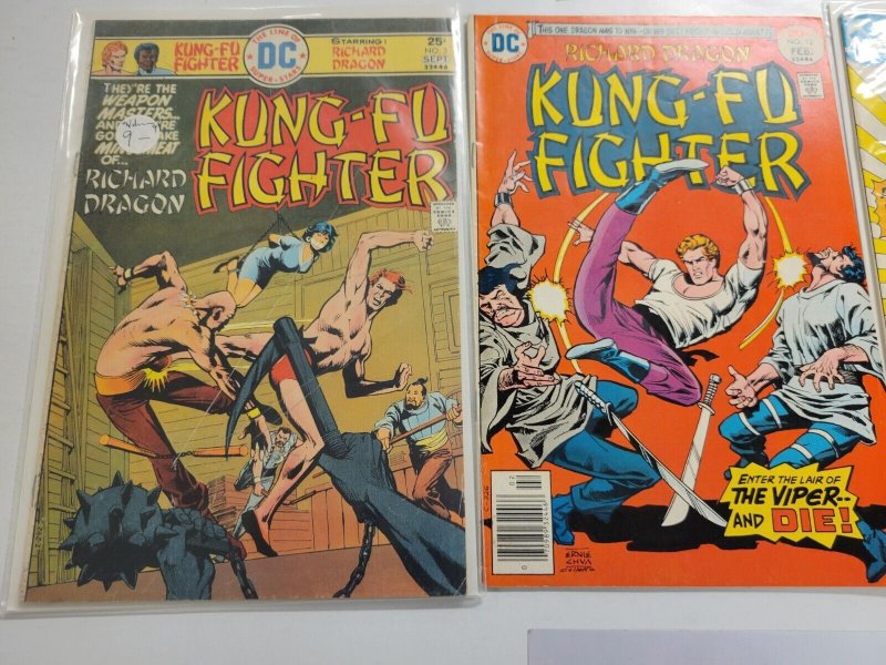 3 Richard Dragon Kung-Fu Fighter DC Comic Books #3 13 14 4 SM9