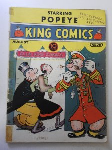 King Comics #29 (1938) GD Condition see desc