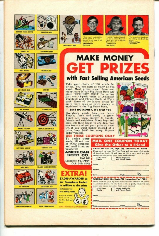 Harvey #3 1970-Marvel-ics skating cover-ice cream splash panel-VG+