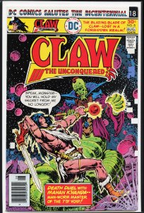 Claw the Unconquered #8 (1976) Claw the Unconquered