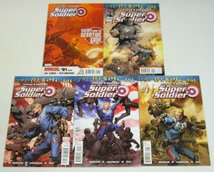 Steve Rogers: Super-Soldier #1-4 VF/NM complete series + annual  captain america 