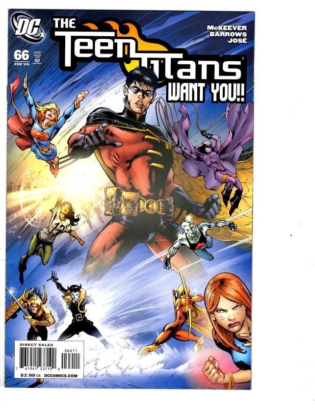 6 Teen Titans DC Comic Books # 65 66 67 68 69 Annual #1 Superboy Wonder GirlJ128