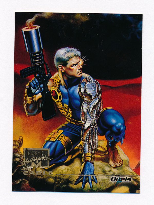 1996 Marvel Masterpieces #55 Cable