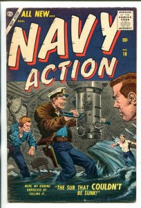 NAVY ACTION #18-1957-ATLAS-JOE MANEELY-KOREA-COMMIES-vf minus