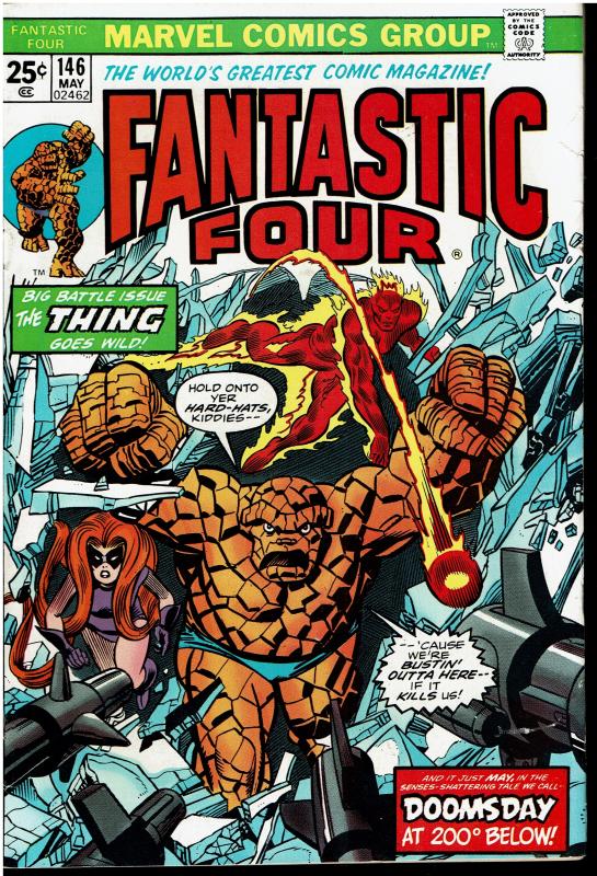 Fantastic Four #146, 6.0 or Better - vs Ternak the Adominable Snowman