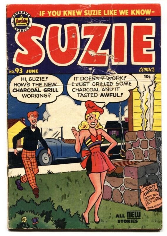 SUZIE #93 1953-ARCHIE COMICS-GINGER-KATY KEENE G