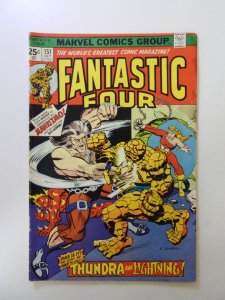 Fantastic Four #151 (1974) VG+ condition MVS intact