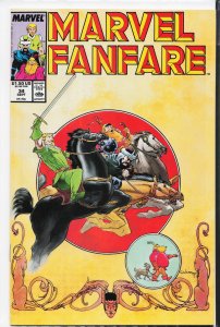Marvel Fanfare #34 (1987) The Warriors Three