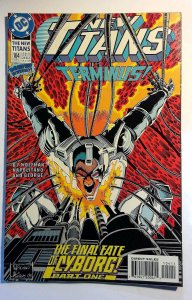 The New Titans #104 (1993) DC Comics Cyborg 1st Print Comic Book