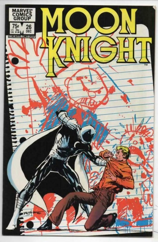 MOON KNIGHT #26, VF+, 1980 1982, Sienkiewicz, Hit it, more Marvel in store