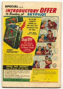 Skypilot #11 1951- Saunders painted cover- Rare comic VG