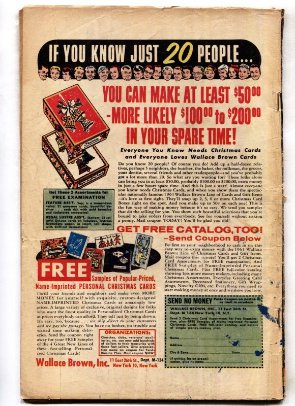 Journey Into Mystery #72--comic book--Kirby--Ditko--pre-superhero--1961--Marvel