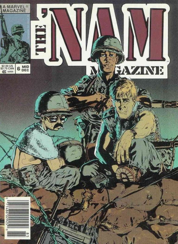 Nam Magazine, The #6 FN ; Marvel | Vietnam Michael Golden