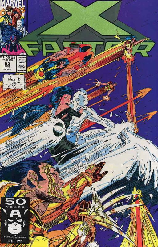 X-Factor #63 VF/NM; Marvel | save on shipping - details inside