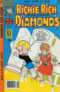 Richie Rich Diamonds #38 VG ; Harvey | low grade comic September 1978 All Ages