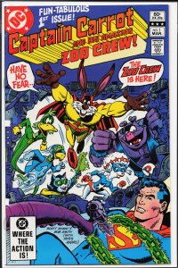 Captain Carrot and His Amazing Zoo Crew #1 Direct Edition (1982) Captain Carr...