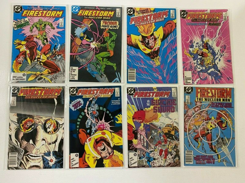 Firestorm (2nd series) comic lot from:#50-97 45 diff avg 7.0 (1986-90)