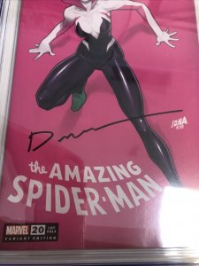 Amazing Spider-Man (2023) # 20 (CGC 9.6 SS) Signed David Nakayama *Marvel Comics