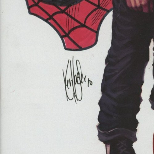 (2007) Sensational Spider-Man #41: KEN HAESER SIGNED/REMARKED/SKETCHED! (9.2 OB)