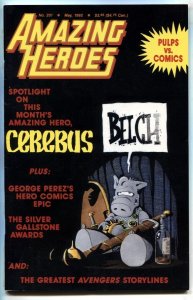 AMAZING HEROES #201 1992 - Cerebus - George Perez