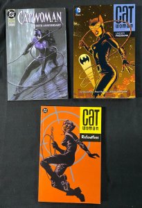 CATWOMAN TPB LOT RELENTLESS, UNDER PRESSURE, & 80TH ANNIVERSARY VF/NM