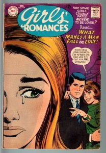 GIRLS' ROMANCES #129-D.C. ROMANCE-SILVER AGE-G/VG G/VG