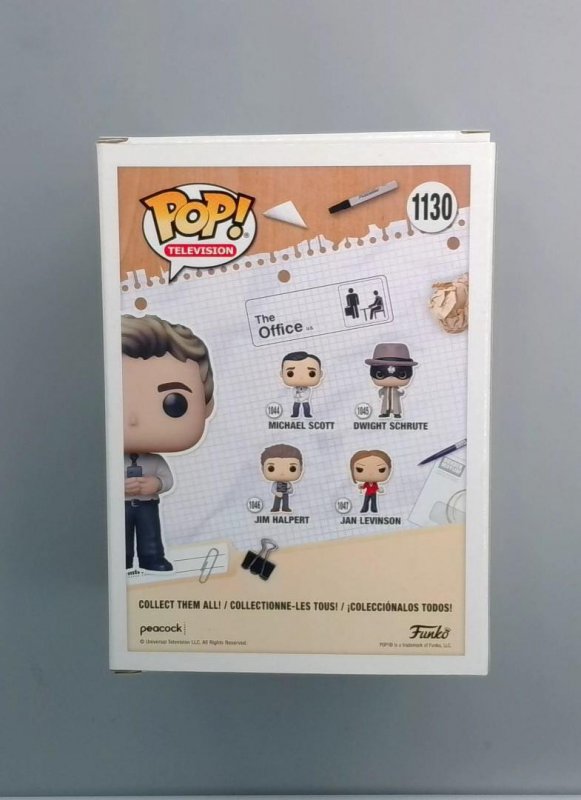 Funko Pop! Ryan Howard Blond #1130, The Office, Walmart Excl.