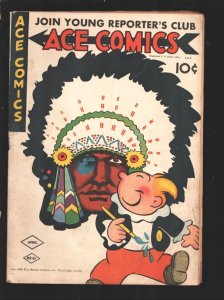 Ace Comics #85 1944-Reprints famous newspaper comic strips in comic book form...