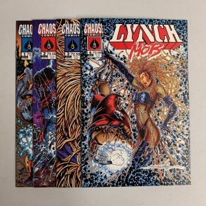 Lynch Mob #1-4 Set (Chaos 1994) 1 2 3 4 Brian Pulido (8.5+)