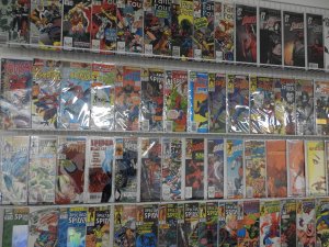 Huge Lot 130+ Comics W/ Spider-Man, Fantastic Four, Daredevil, +More! Avg VF-