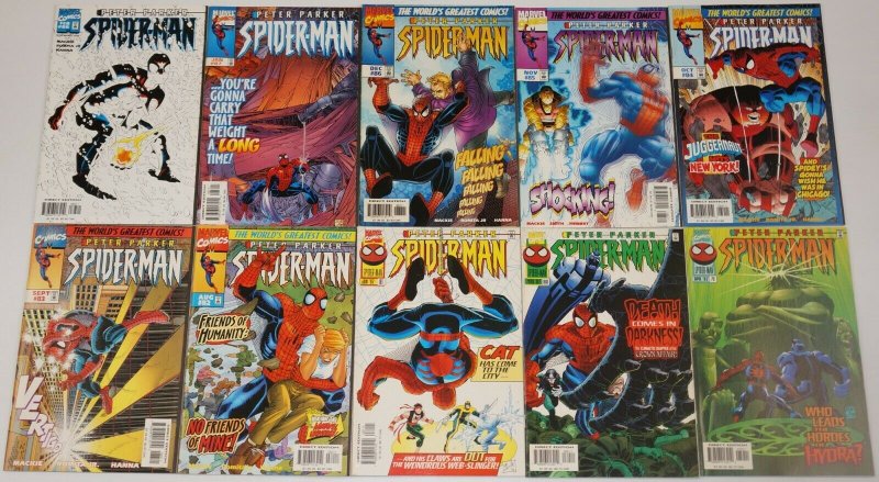 Spider-Man #1-98 VF/NM complete series + (-1) Flashback + Annual + (2) variants