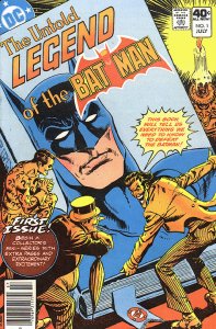 UNTOLD LEGEND OF BATMAN (1980 Series) #1 NEWSSTAND Very Good Comics Book