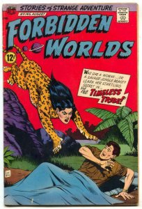 Forbidden Worlds #145 1967- Leopard Girl- ACG comics VG