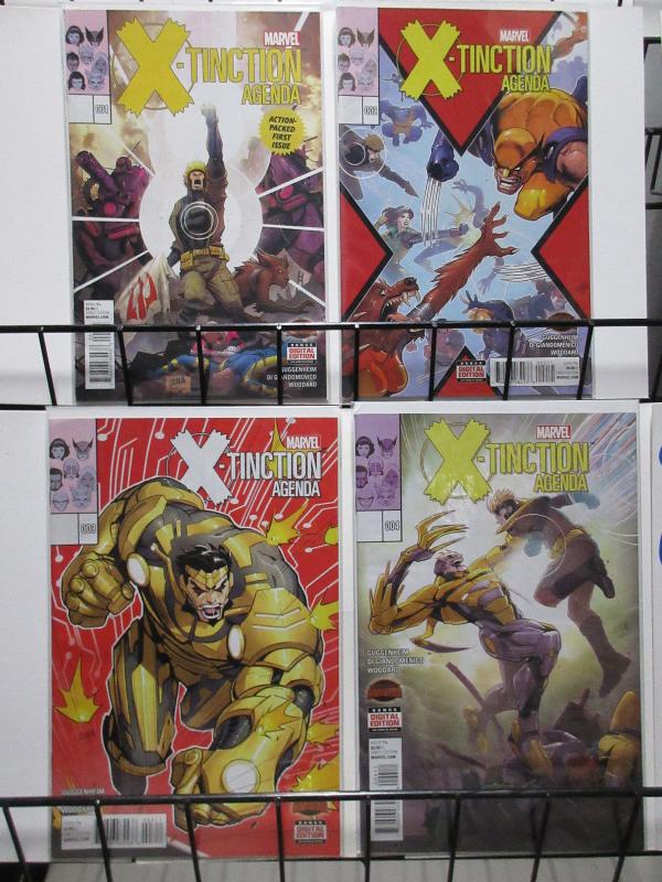 X-Tinction Agenda (Marvel 2015) #1-4 Complete Genosha Survival w Havok