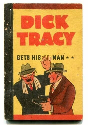 Dick Tracy Gets His Man Penny Book 1938- Chester Gould 