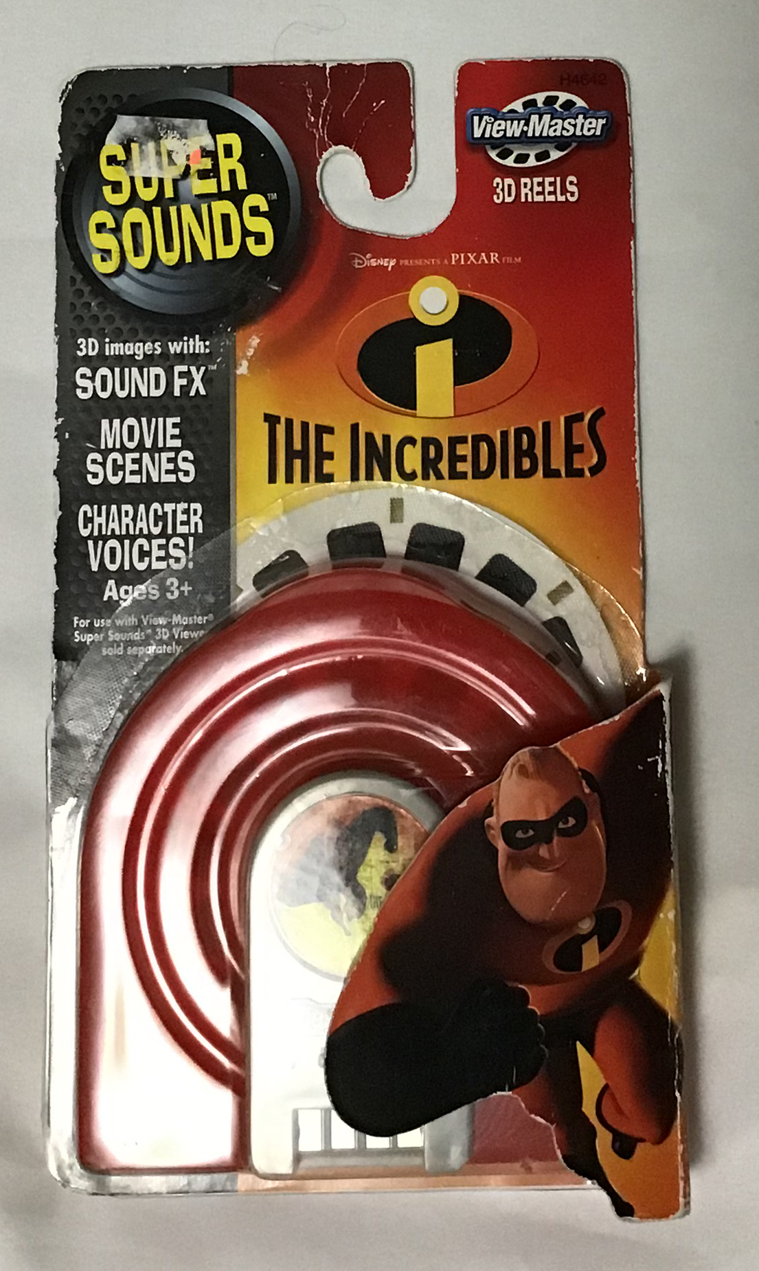 The Incredibles Disney View-Master 3 Collectible 3d Reels for sale