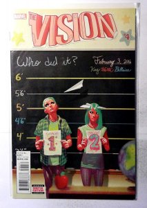 Vision #4 (2016) Marvel Comics The Vision Scarlet Witch 1st Print Comic Book