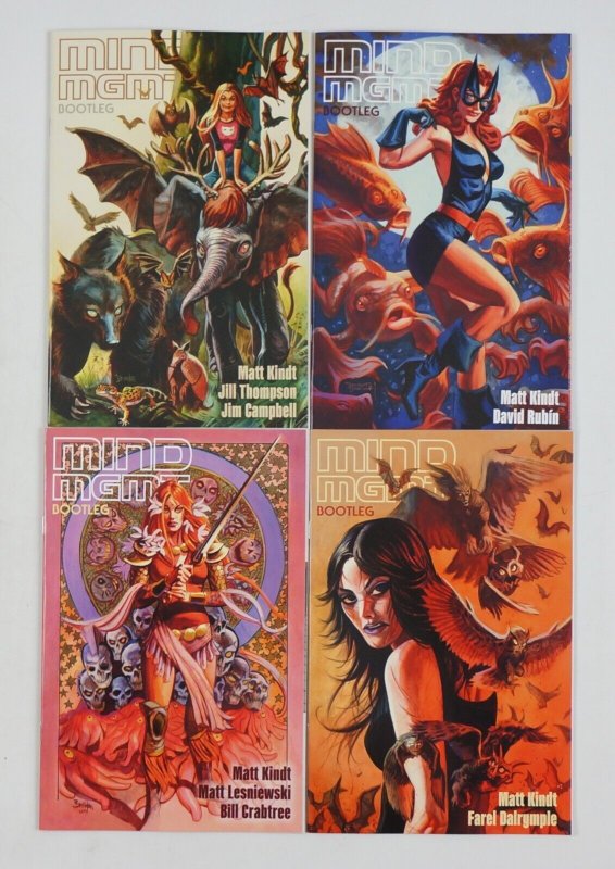 Mind MGMT Bootleg #1-4 VF/NM complete series Matt Kindt ; Dark Horse (AA75)