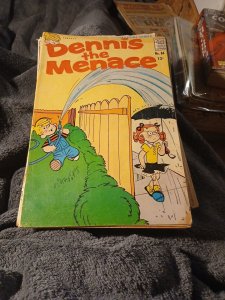 Dennis The Menace 10 Issue Silver Bronze Age Comics Lot Run Set Collection