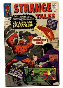 STRANGE TALES #132 comic book-HUMAN TORCH-THING-DR. STRANGE-1965 FN