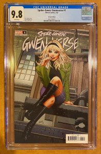 SPIDER-GWEN: GWENVERSE #1 (CGC 9.8) 2022 Greg Land VARIANT Classic Gwen