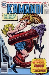 Kamandi, the Last Boy on Earth #48 GD ; DC | low grade comic January 1977 Snake 