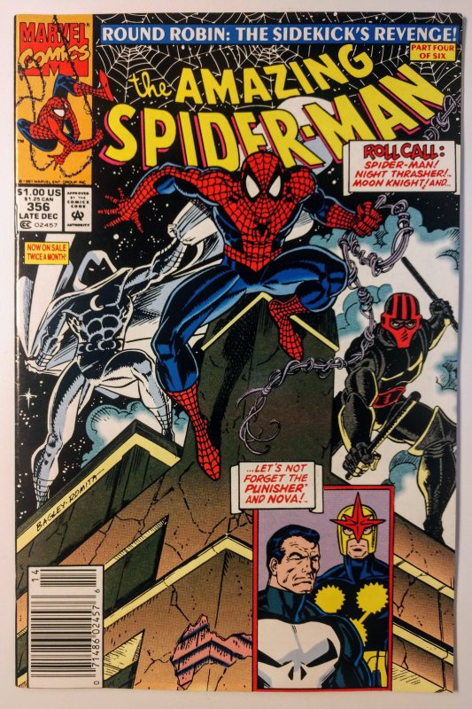 The Amazing Spider-Man #356 (8.0-NS, 1991)