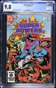Super Powers #2 (8/84) Graded CGC 9.8