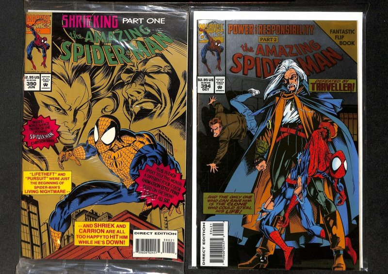 Lot of 14 Spider-man Comic Books (Marvel, 1987)