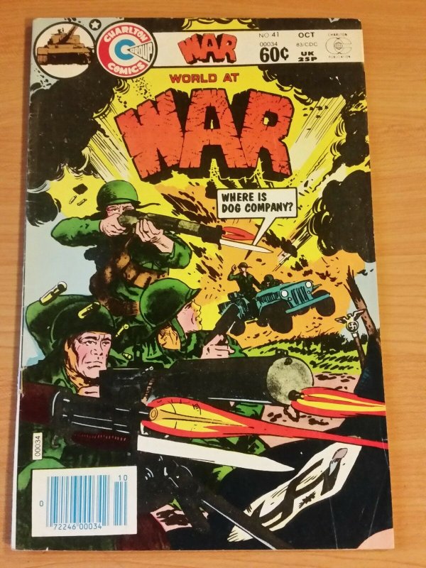 World at War #41 ~ FINE FN ~ 1983 CHARLTON COMICS