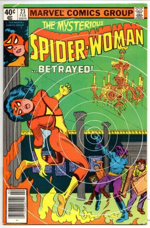 SPIDER-WOMAN #23 VF/NM, GamesMan, 1978 1980 Marvel Bronze age upc 