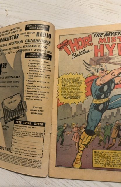 Journey Into Mystery #99 (1963)the mysterious mister Hyde see description