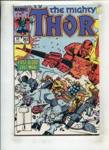 THOR #362 (9.0) SIGNED BY WALT SIMONSON!! 1985